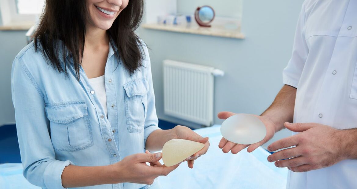 Pagpili ng mga implant bago ang pagpapalaki ng dibdib mammoplasty