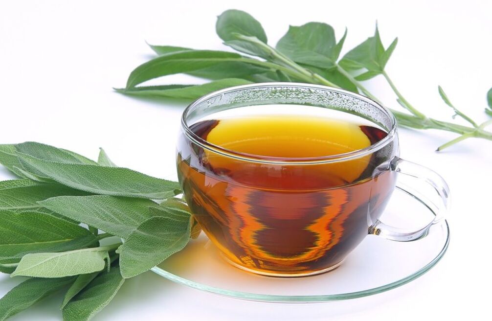 sage tea para sa pagpapalaki ng dibdib